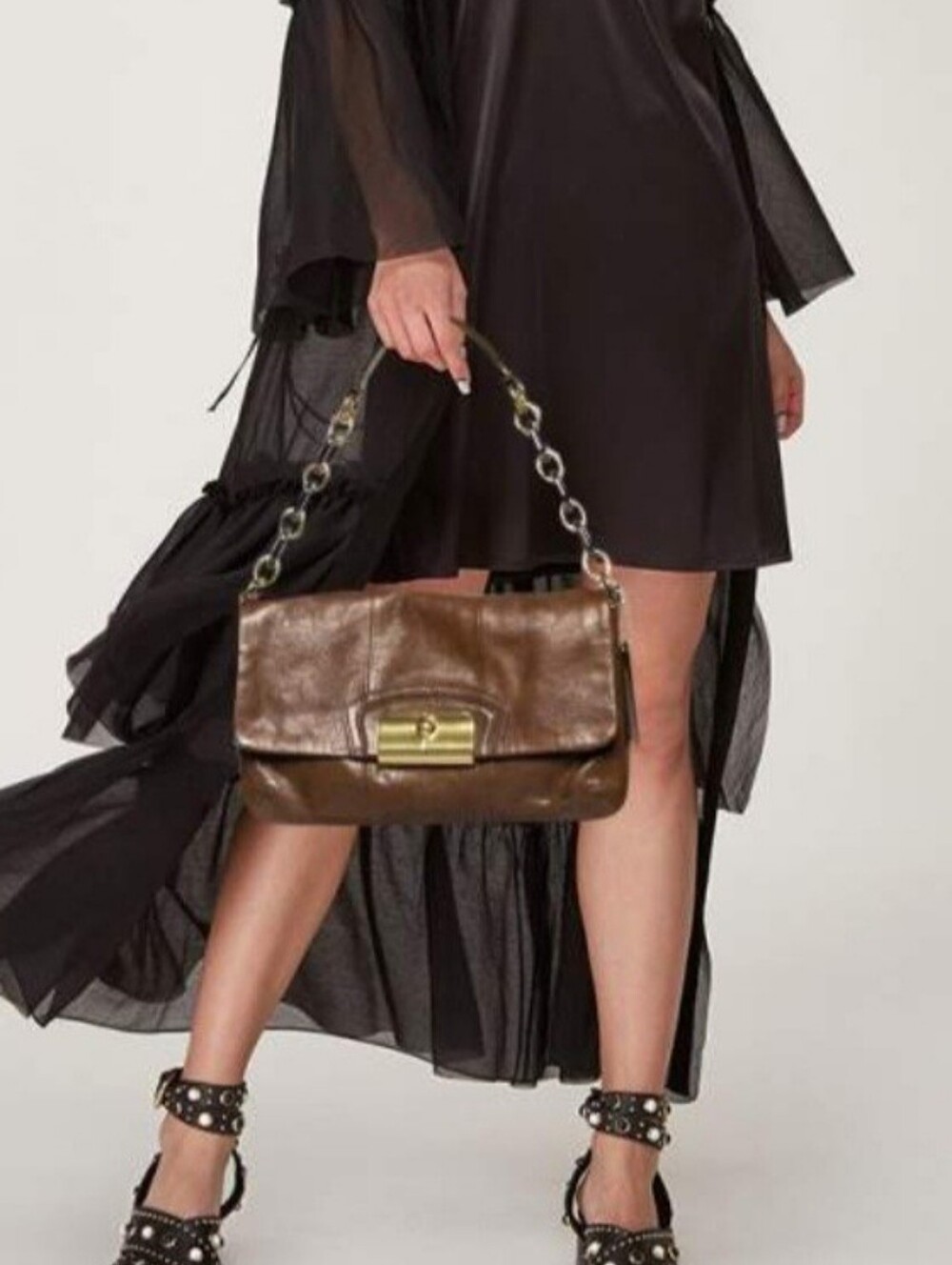 Vintage 2009 Coach Kristin Leatger Shoulder Bag